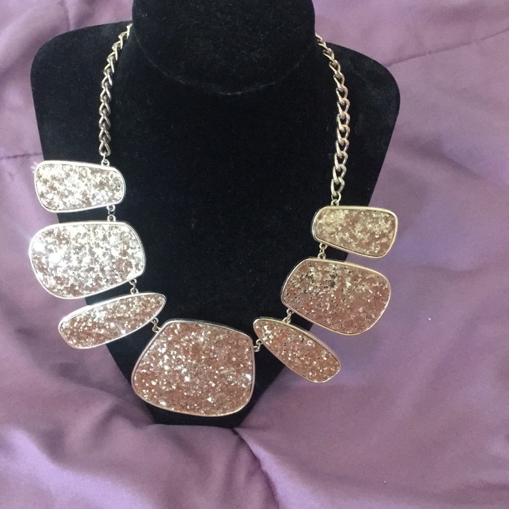 Rose gold necklace